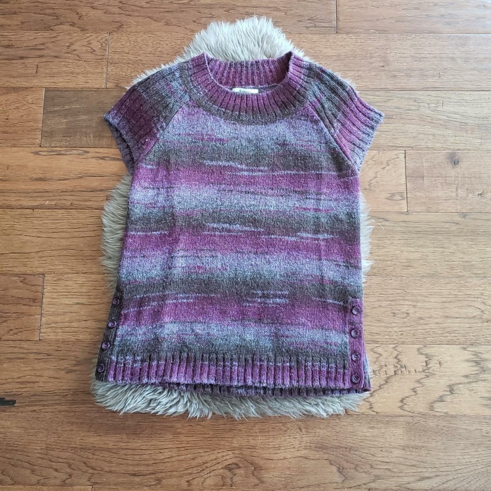 Dressbarn Purple Sweater Dress